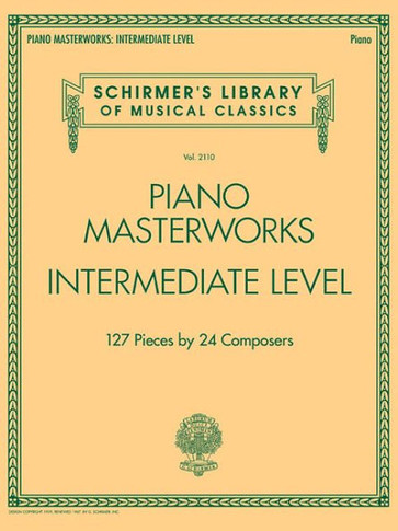 Piano Masterworks: Intermediate Level - Schirmer's Library Of Musical Classics
