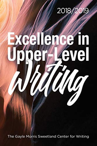 Excellence In Upper-Level Writing 2018/2019