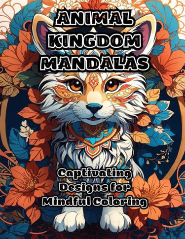 Animal Kingdom Mandalas: Captivating Designs For Mindful Coloring - 9781088271209