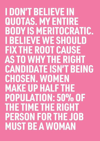 50% of the Time the Right Person for the Job Must Be a Woman (5) (Socialart.Work)