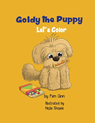 Goldy The Puppy Let'S Color: Coloring Book