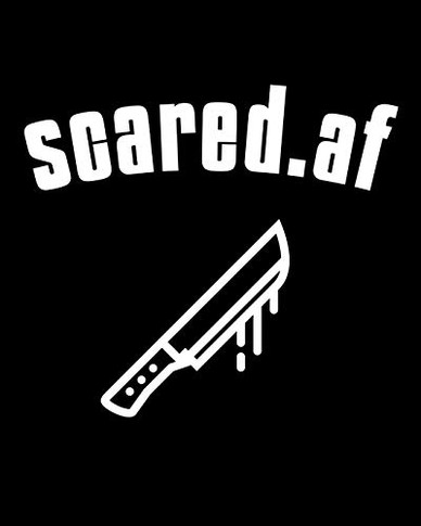 Scared.af : Sketchbook For Drawing 200 Sheets - 5 Year Anniversary Gift For Wife - Paperback Sketch Pages How To Draw Horror Movie Characters - True Crime Notebook & Sketch Book