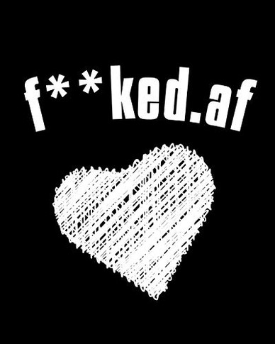 F**ked.af : Birthday Gift For Ex Boyfriend - Funny, Naughty, Dirty, Sexy, Rude Sayings Anniversary, Valentines Gift For Ex - Black Lined Composition Notebook Journal With Inappropriate Saying