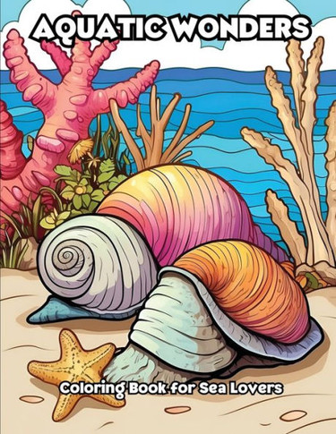 Aquatic Wonders: Coloring Book for Sea Lovers