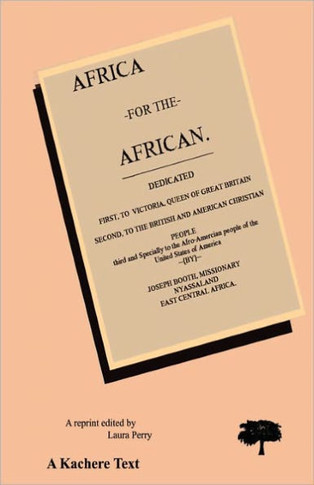 Africa for the African. Second Edition