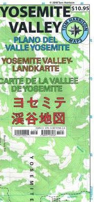 Yosemite Valley Map (CA) (Tom Harrison Maps)