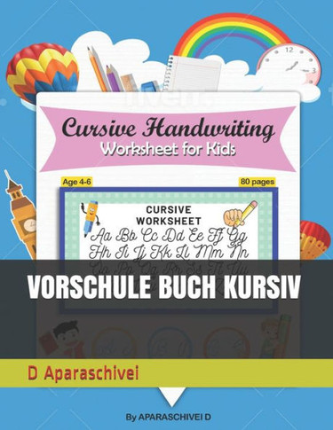 Vorschule Buch Kursiv