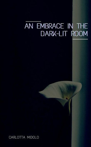 An embrace in the dark-lit room