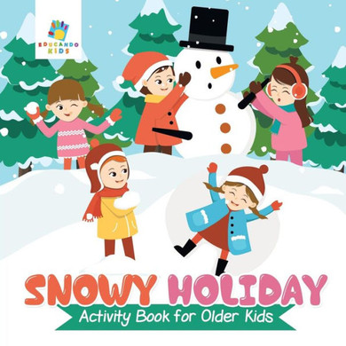 Snowy Holiday Activity Book For Older Kids