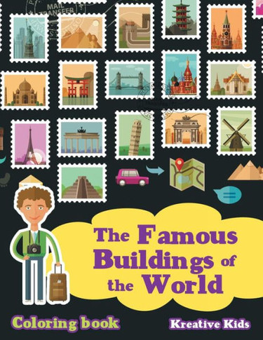 The Famous Buildings Of The World Coloring Book