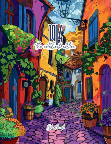 1914 - Lined Journal - 8.5"" x 11"" - 208 Pages - College Ruled Notebook for Work and School