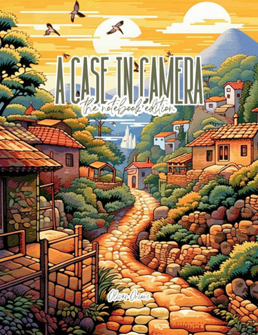 A Case in Camera - Lined Journal - 8.5"" x 11"" - 208 Pages - College Ruled Notebook for Work and School