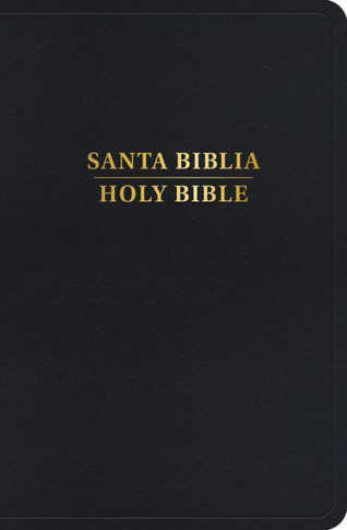 Rvr 1960/KJV Biblia Bilingüe Tamaño Personal, Negro Imitación Piel Con Índice (Edición 2024)