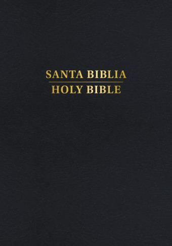 Rvr 1960/KJV Biblia Bilingüe Tamaño Personal, Negro Tapa Dura (Edición 2024)