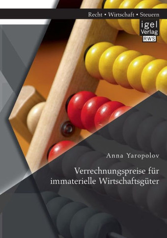Verrechnungspreise für immaterielle Wirtschaftsgüter