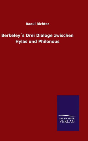 Berkeley´s Drei Dialoge zwischen Hylas und Philonous