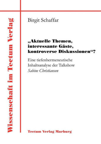 Aktuelle Themen, interessante Gäste, kontroverse Diskussionen?