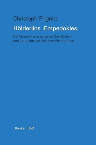 Hölderlins Empedokles
