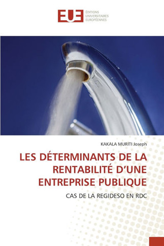 Les D?erminants de la Rentabilit?d'Une Entreprise Publique