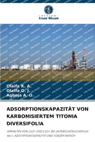 Adsorptionskapazit? Von Karbonisiertem Titonia Diversifolia