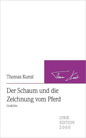 Der Schaum und die Zeichnung vom Pferd