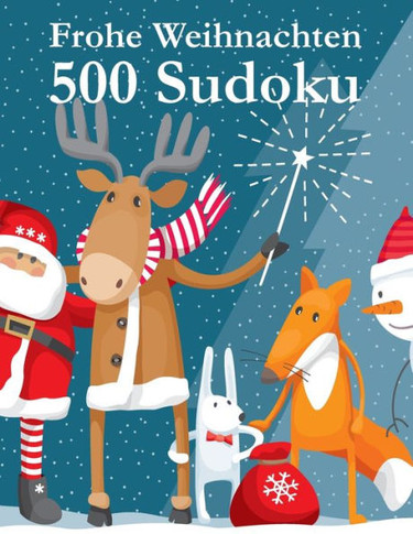 Frohe Weihnachten - 500 Sudoku