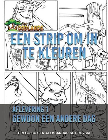 Een Strip Om in Te Kleuren: Gewoon Een Andere Dag