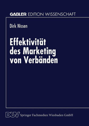 Effektivität Des Marketing Von Verbänden