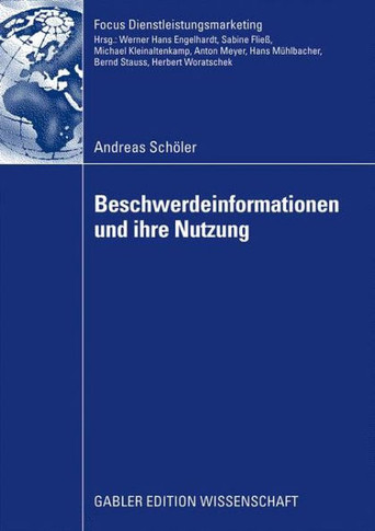 Beschwerdeinformationen Und Ihre Nutzung