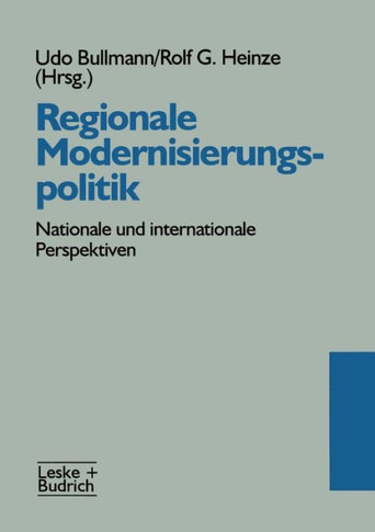 Regionale Modernisierungspolitik: Nationale Und Internationale Perspektiven