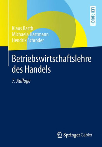 Betriebswirtschaftslehre Des Handels