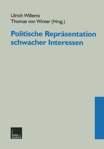 Politische Repräsentation Schwacher Interessen