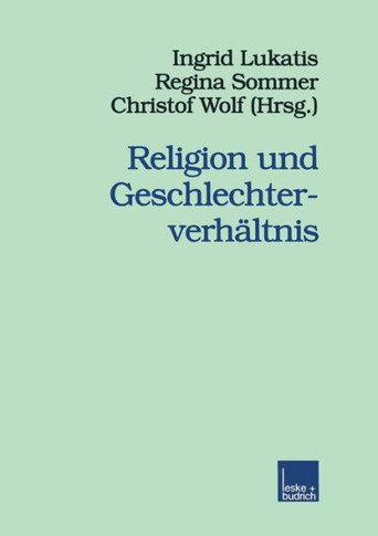 Religion Und Geschlechterverhältnis