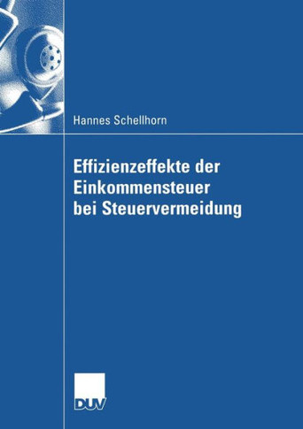 Effizienzeffekte Der Einkommensteuer Bei Steuervermeidung