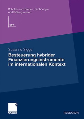 Besteuerung Hybrider Finanzierungsinstrumente Im Internationalen Kontext