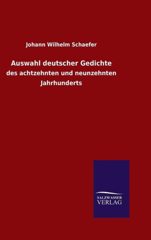 Auswahl deutscher Gedichte