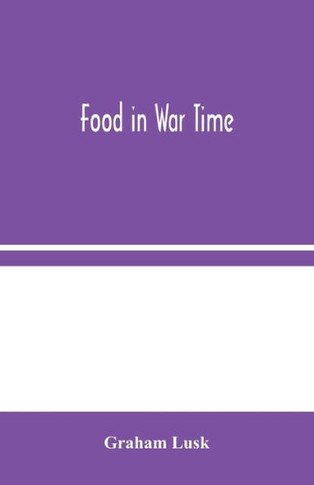 Food in War Time - Paperback