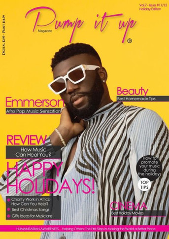 Pump It Up Magazine - Emmerson Afro-Pop Multiple Award Winning Singer From Sierra Leone