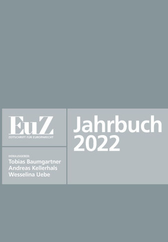EuZ - Zeitschrift f?r Europarecht - Jahrbuch 2022