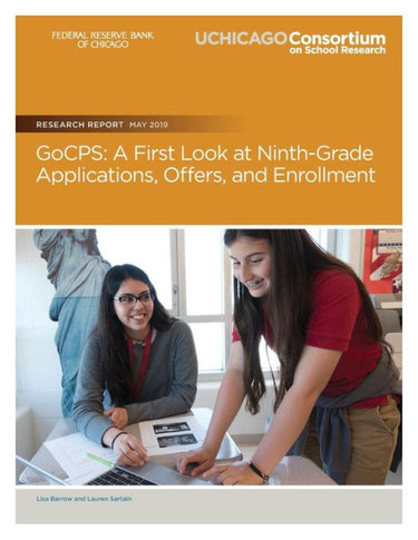 Gocps: A First Look At Ninth-Grade Applications, Offers, And Enrollment
