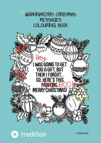 @hannaroths Christmas Messages: Colouring Book