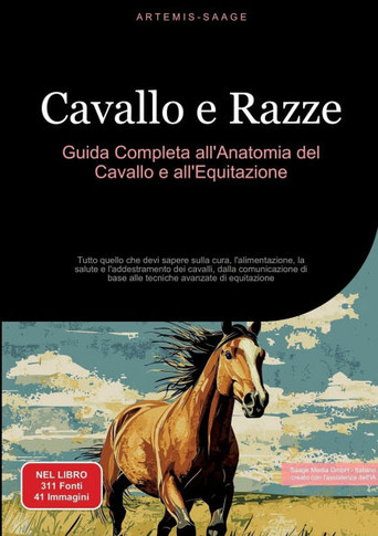 Cavallo e Razze: Guida Completa all'Anatomia del Cavallo e all'Equitazione: Tutto quello che devi sapere sulla cura, l'alimentazione, l