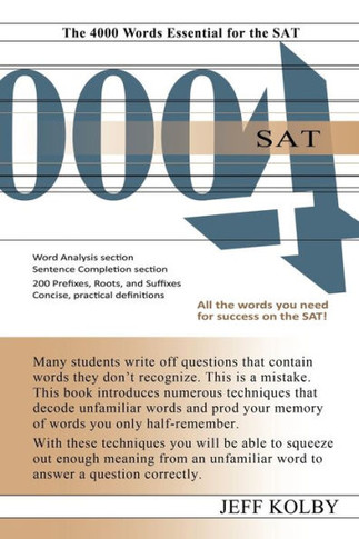 SAT 4000: The 4000 Words Essential for the SAT