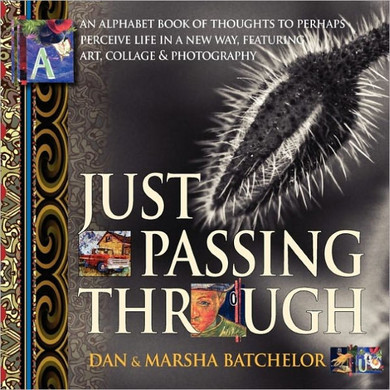 Just Passing Through: an alphabet book of thoughts to perhaps perceive life in a new way, featuring art, collage and photography - a motivat