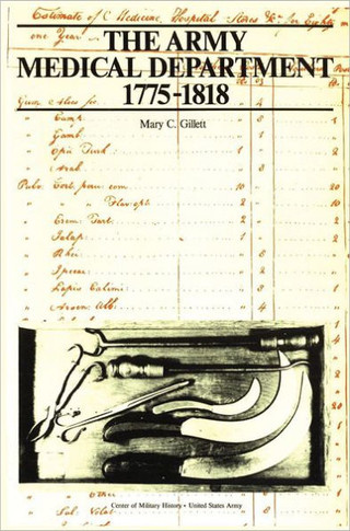 The Army Medical Department, 1775-1818