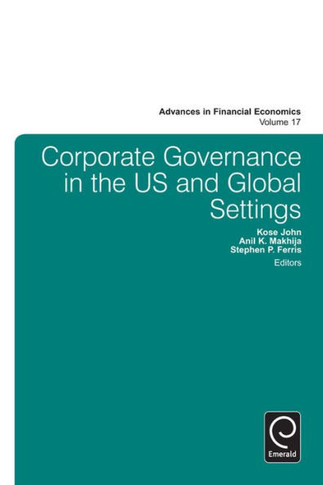 Corporate Governance in the Us and Global Settings