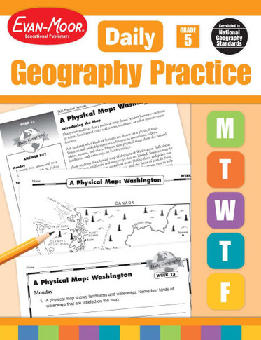 Daily Geography Practice Grade 5: EMC 3714