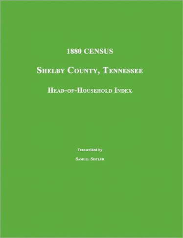 1880 Census: Shelby County, Tennessee. Head-Of-Household Index