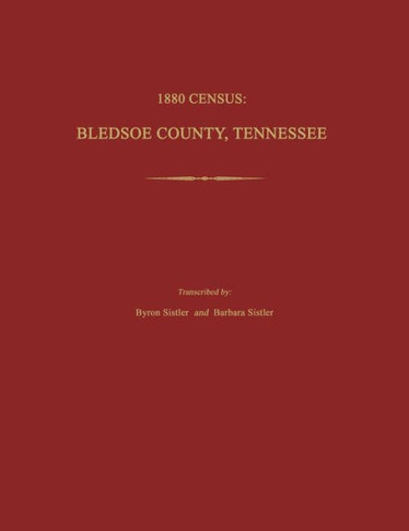 1880 Census, Bledsoe County, Tennessee