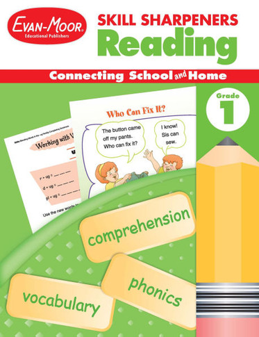 Skill Sharpeners: Reading, Grade 1 Workbook